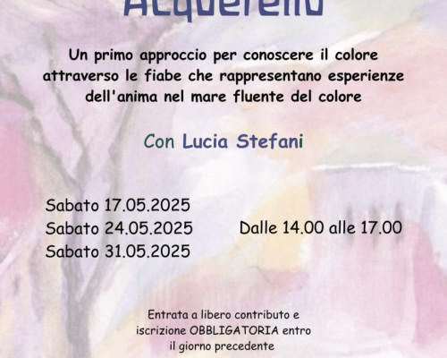 Corso di pittura ACQUARELLO
