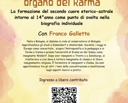 Il cuore umano, organo del Karma